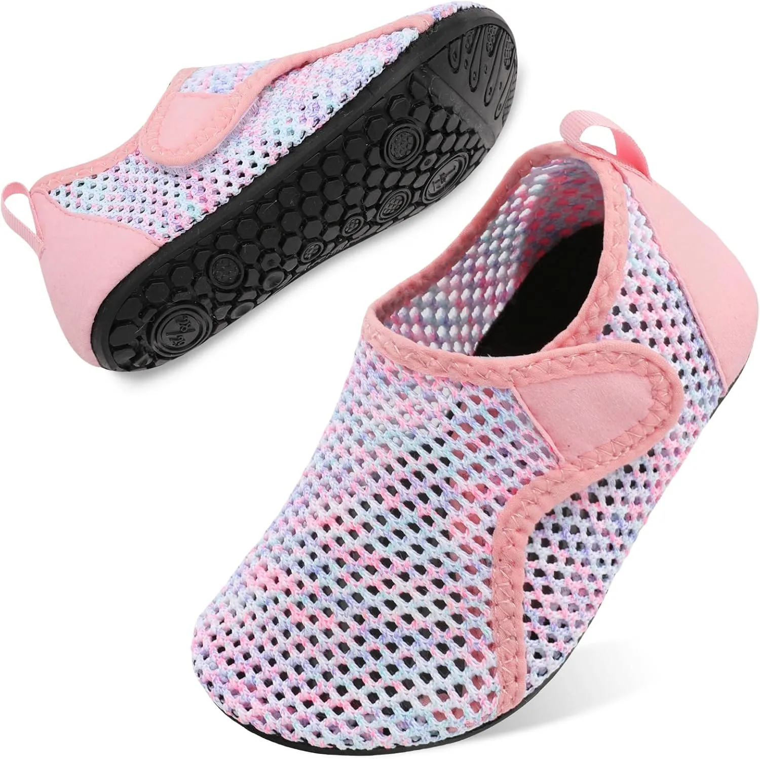 Besroad Kids Water Shoes Girls Boys Quick Dry Aqua Socks Barefoot Non Slip Beach Swim Surf Shoes