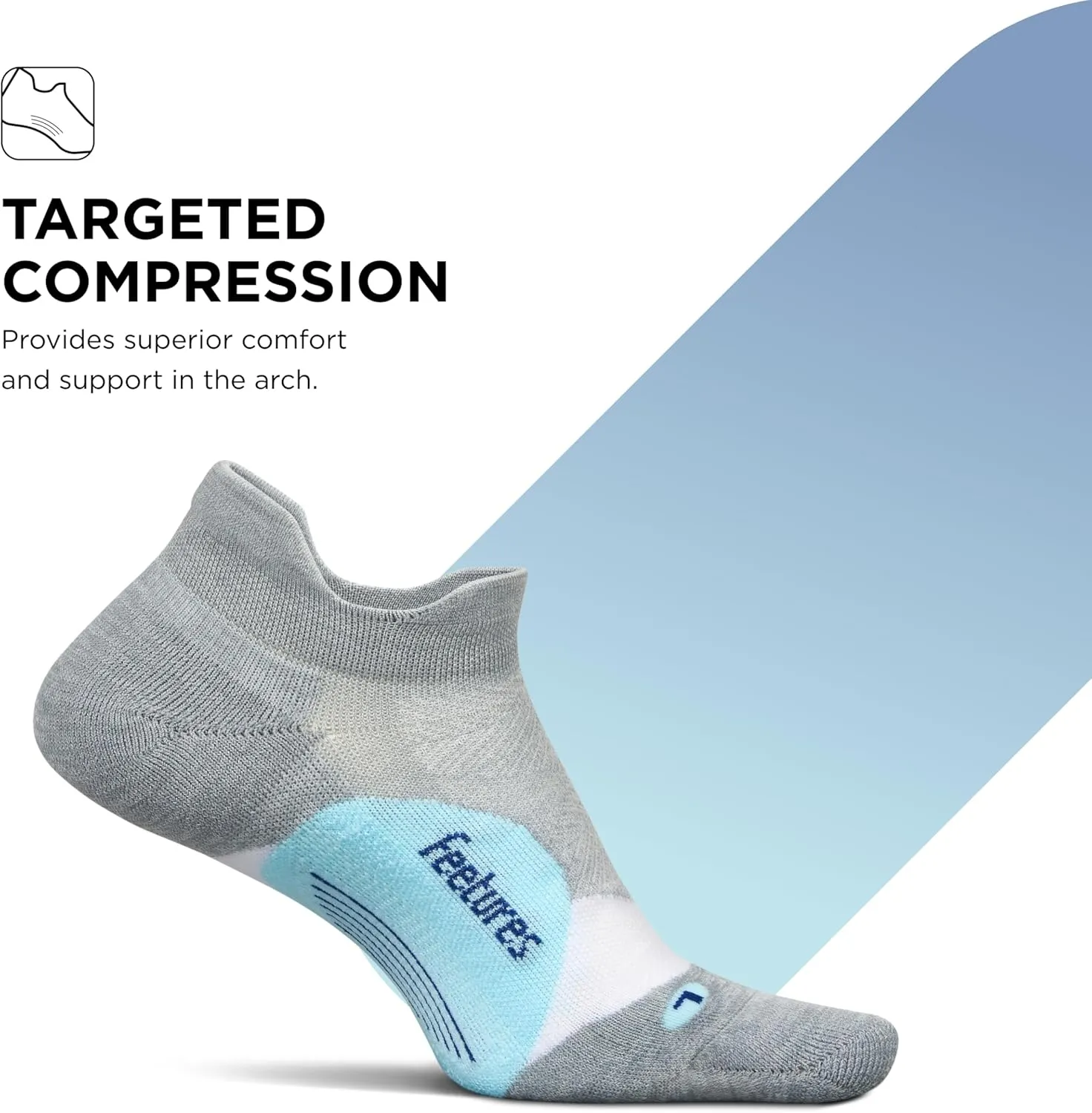 Feetures Elite Light Cushion No Show Tab
