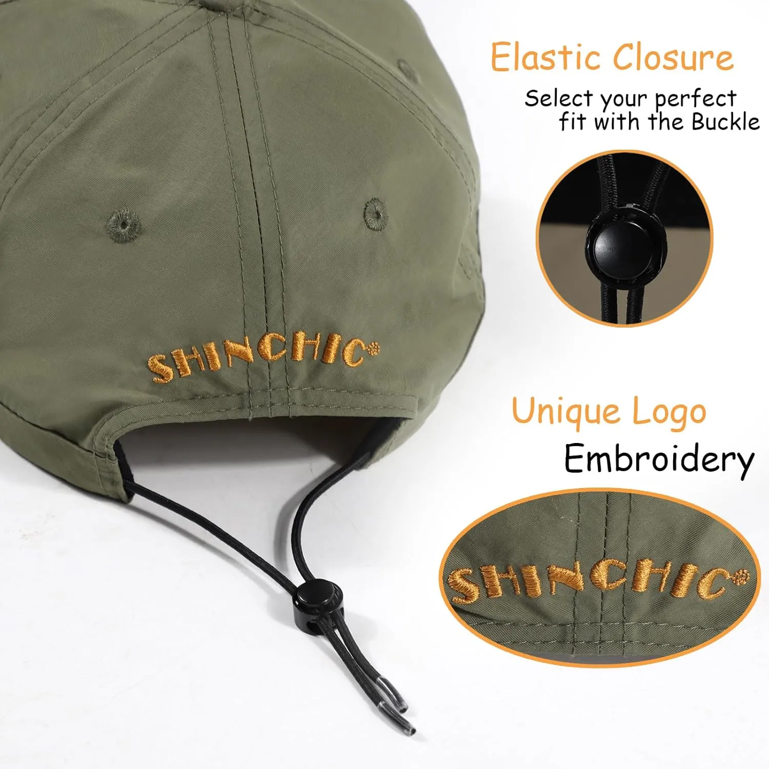 Mens Waterproof Baseball Cap Womens Rain Hat Foldable Outdoor Running Sun Fishing hat