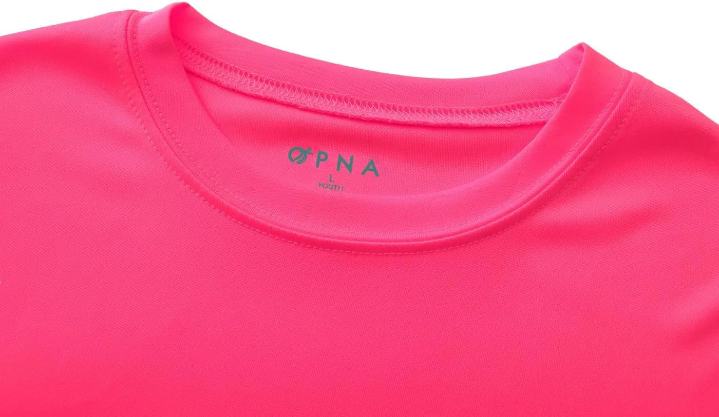Opna Youth Boys Dri Fit Athletic T Shirts for Boys & Girls Sports Undershirt ?C Youth & Teen Sizes