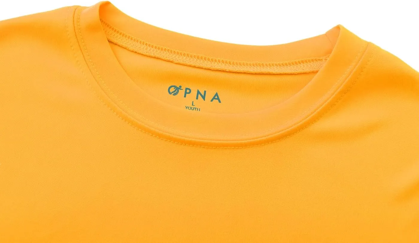Opna Youth Boys Dri Fit Athletic T Shirts for Boys & Girls Sports Undershirt ?C Youth & Teen Sizes